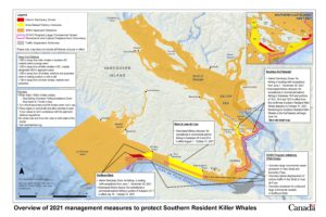 Canada Interim Sanctuary Zones map