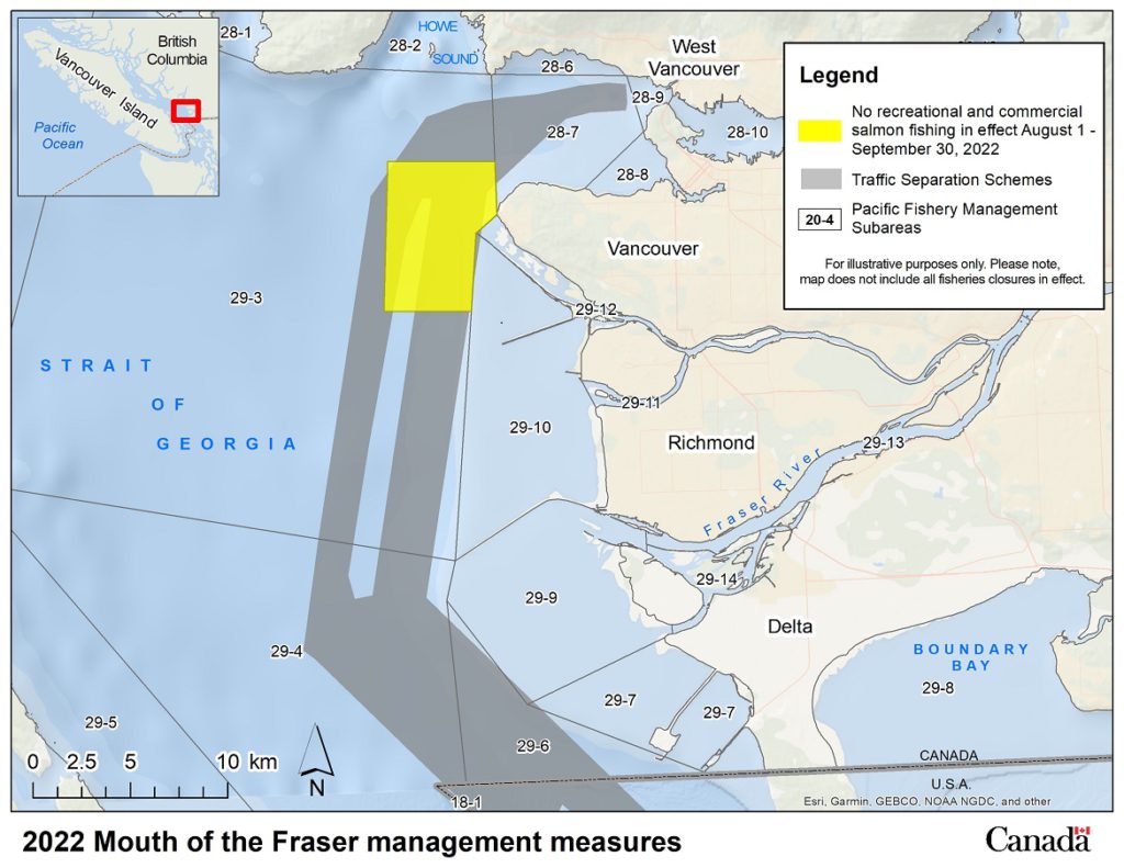Government of Canada Announces 2022 Management Measures for Southern Resident Killer Whales