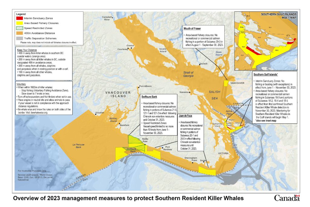 Government of Canada announces protection measures for Southern Resident killer whales